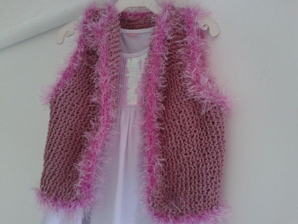 Colete Rosa infantil